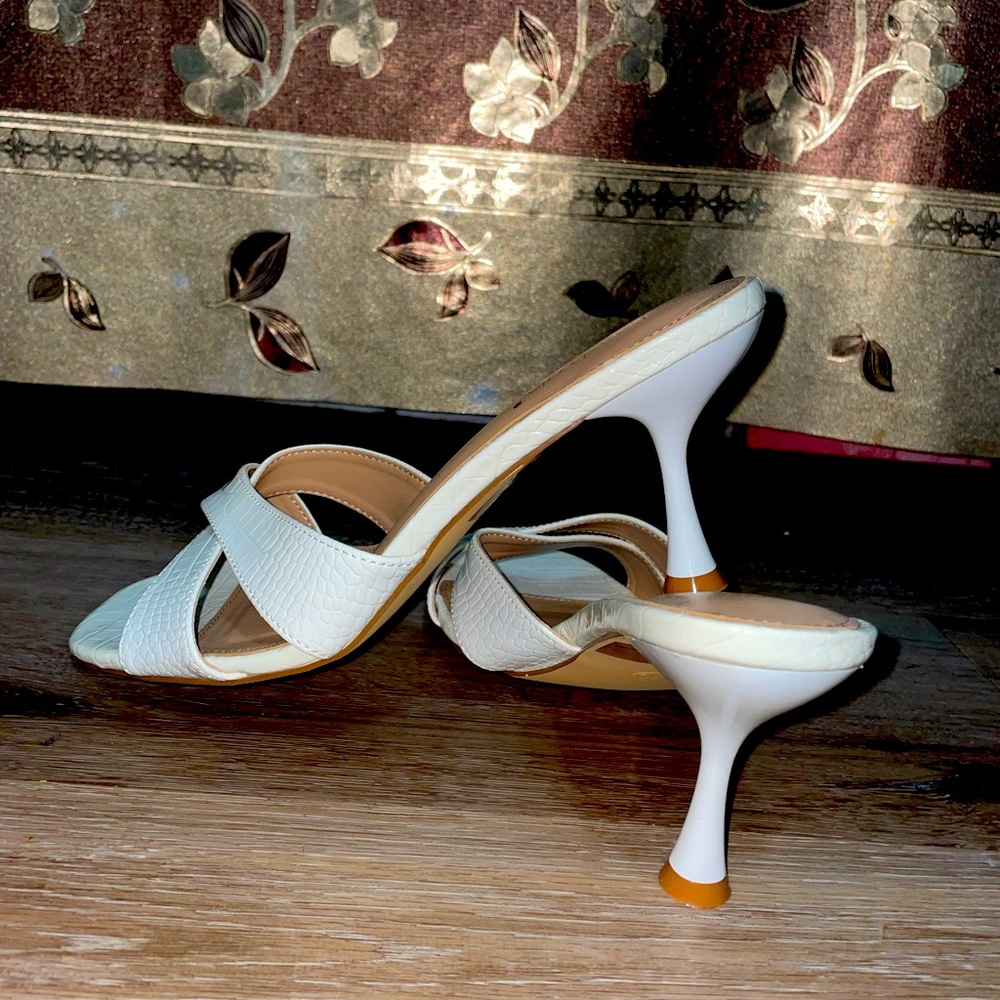 White Kitten Heels | Never Worn Before